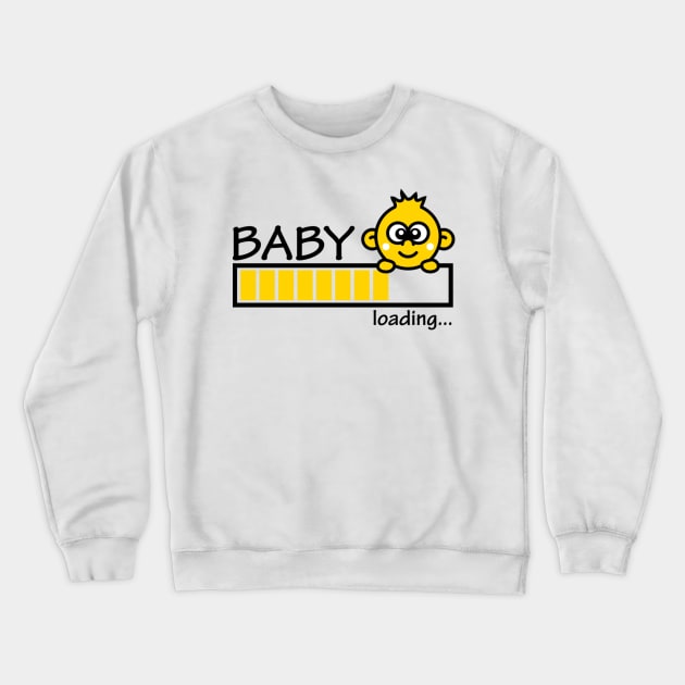 BABY Crewneck Sweatshirt by gold package